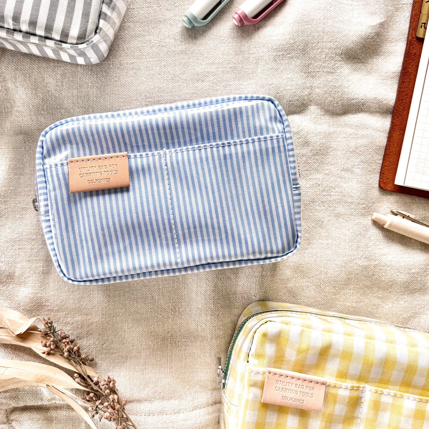Delfonics / Utility Pouch - Sereno Blue (XS size)