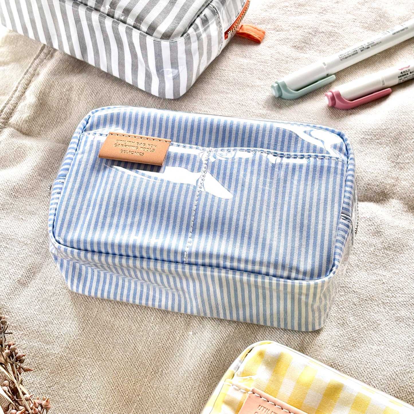 Delfonics / Utility Pouch - Sereno Blue (XS size)