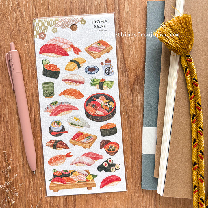 IROHA Stickers - Sushi