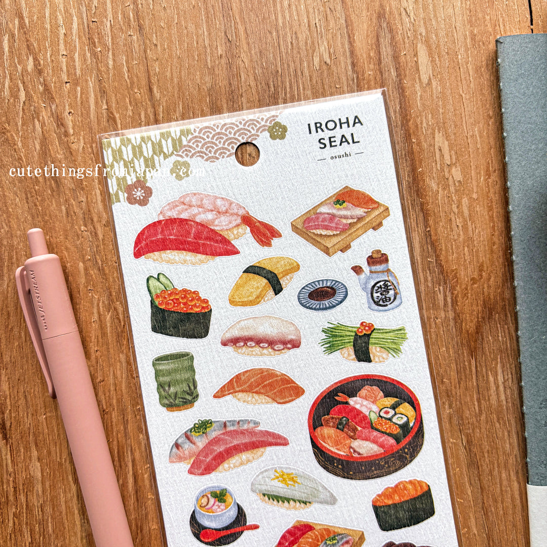 IROHA Stickers - Sushi