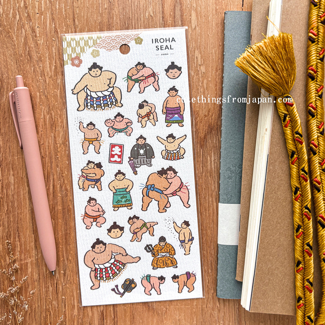 IROHA Stickers - Sumo Wrestlers