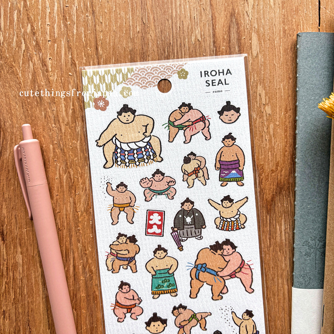 IROHA Stickers - Sumo Wrestlers