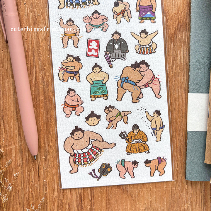 IROHA Stickers - Sumo Wrestlers