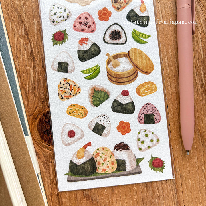 IROHA Stickers - Onigiri (Rice Ball)