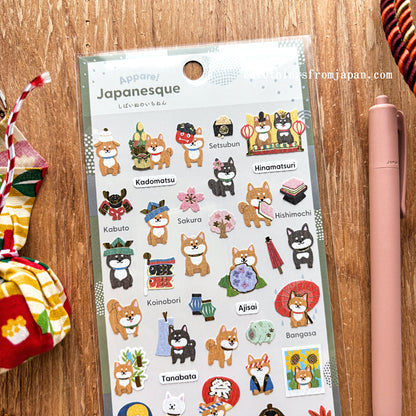 Japanesque Stickers - Shiba Dog