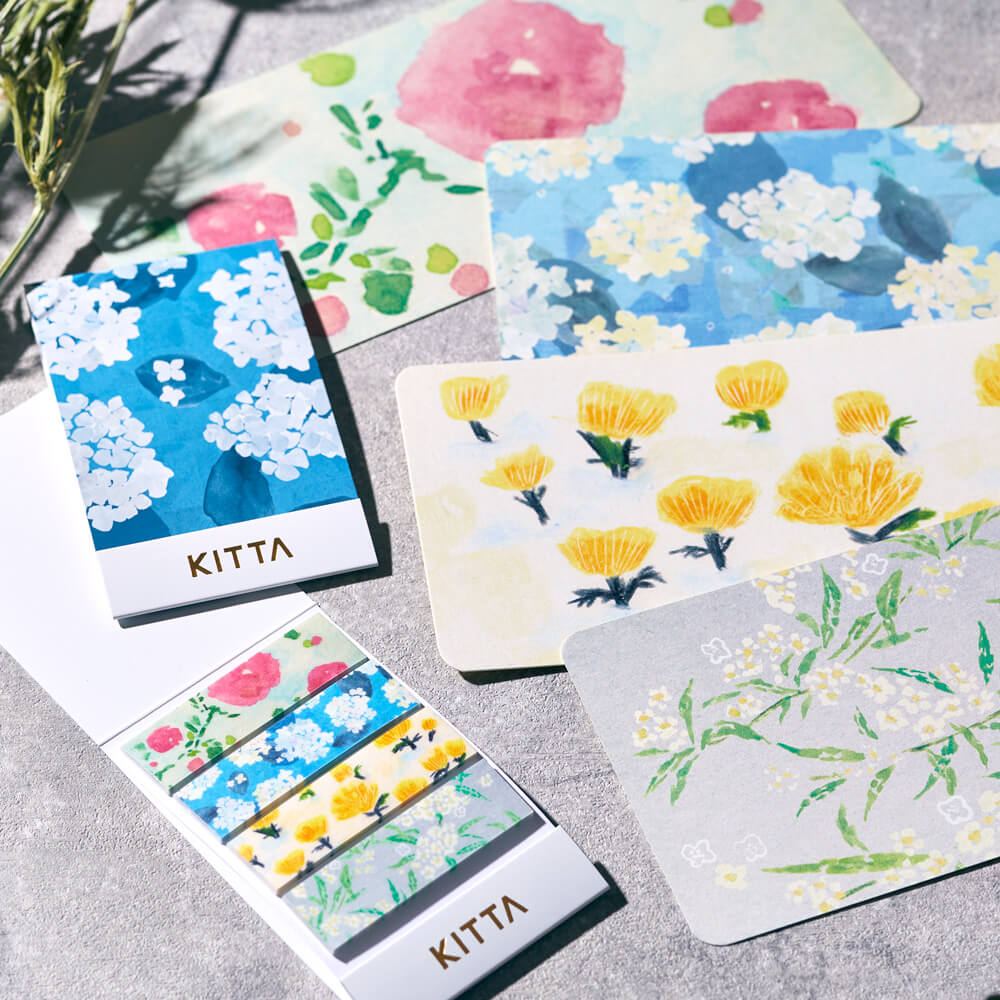 KITTA Portable Washi Tape - Flower