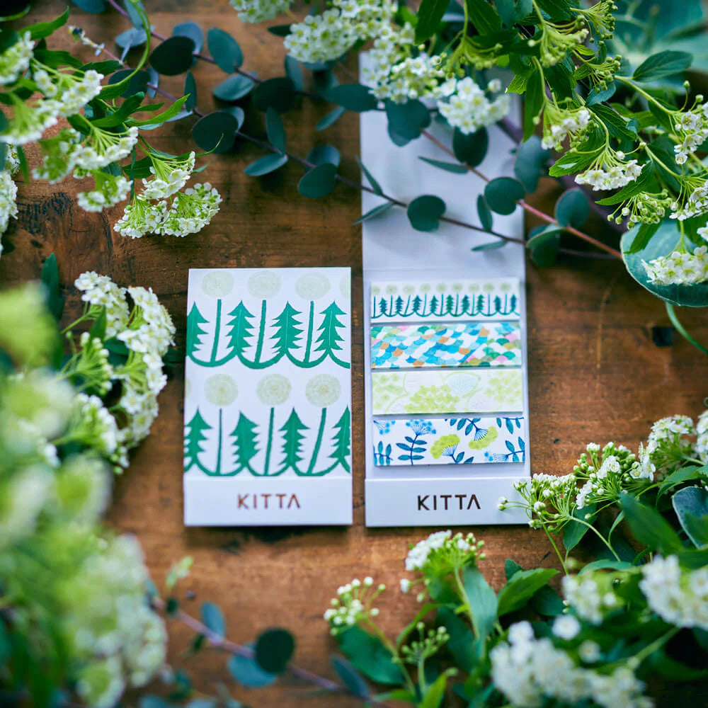 KITTA Portable Washi Tape - Flower