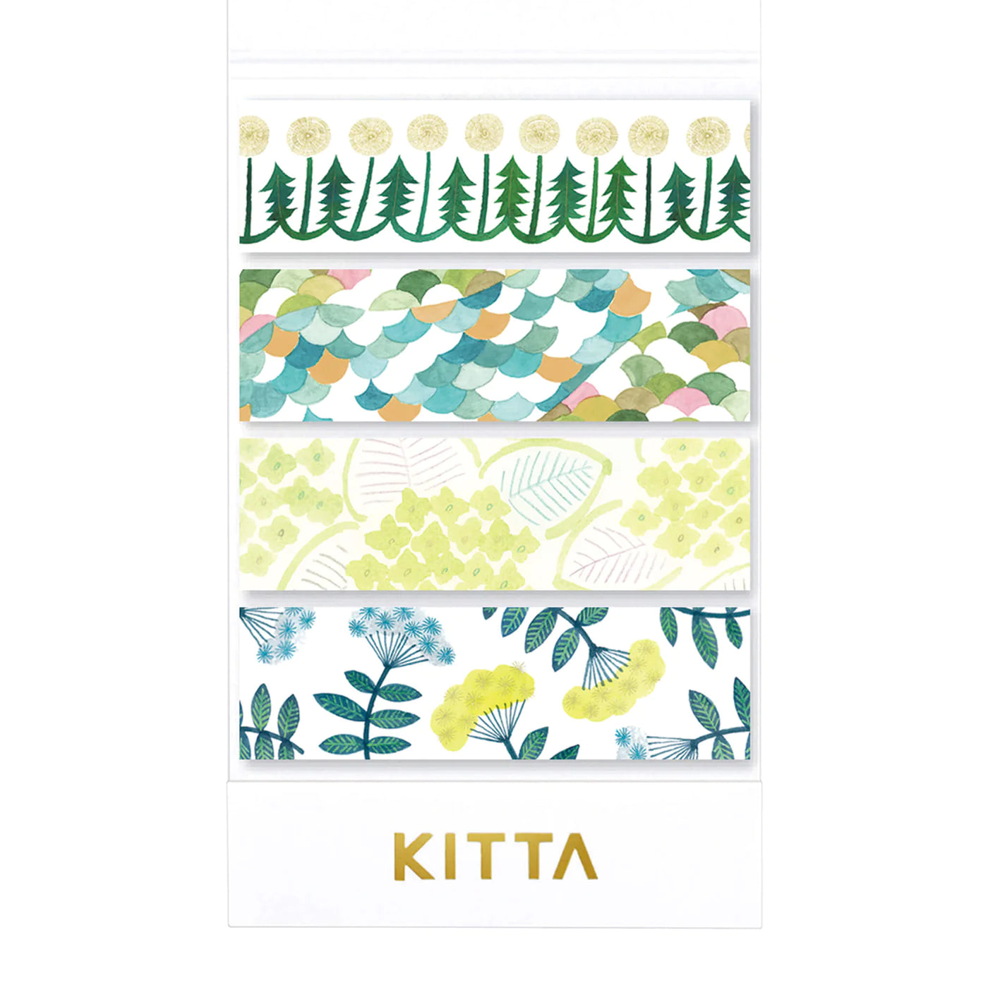 KITTA Portable Washi Tape - Flower