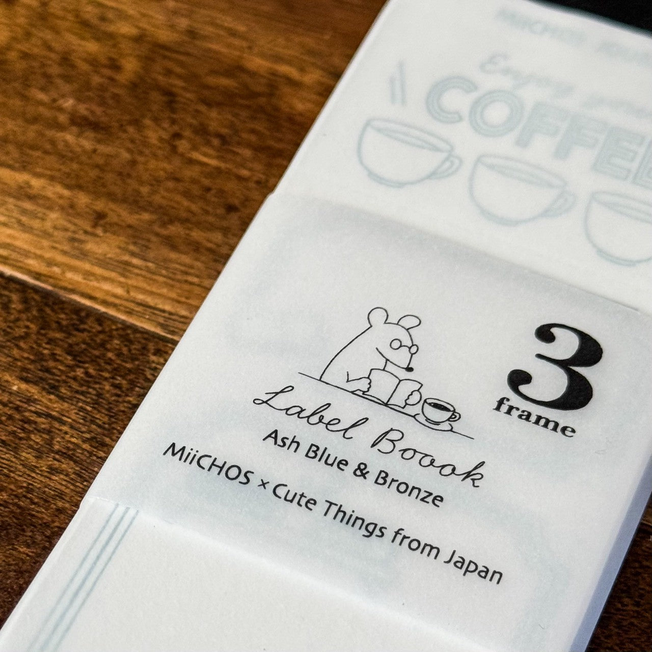 MiiCHOS x CTJF / Letterpress Label Book