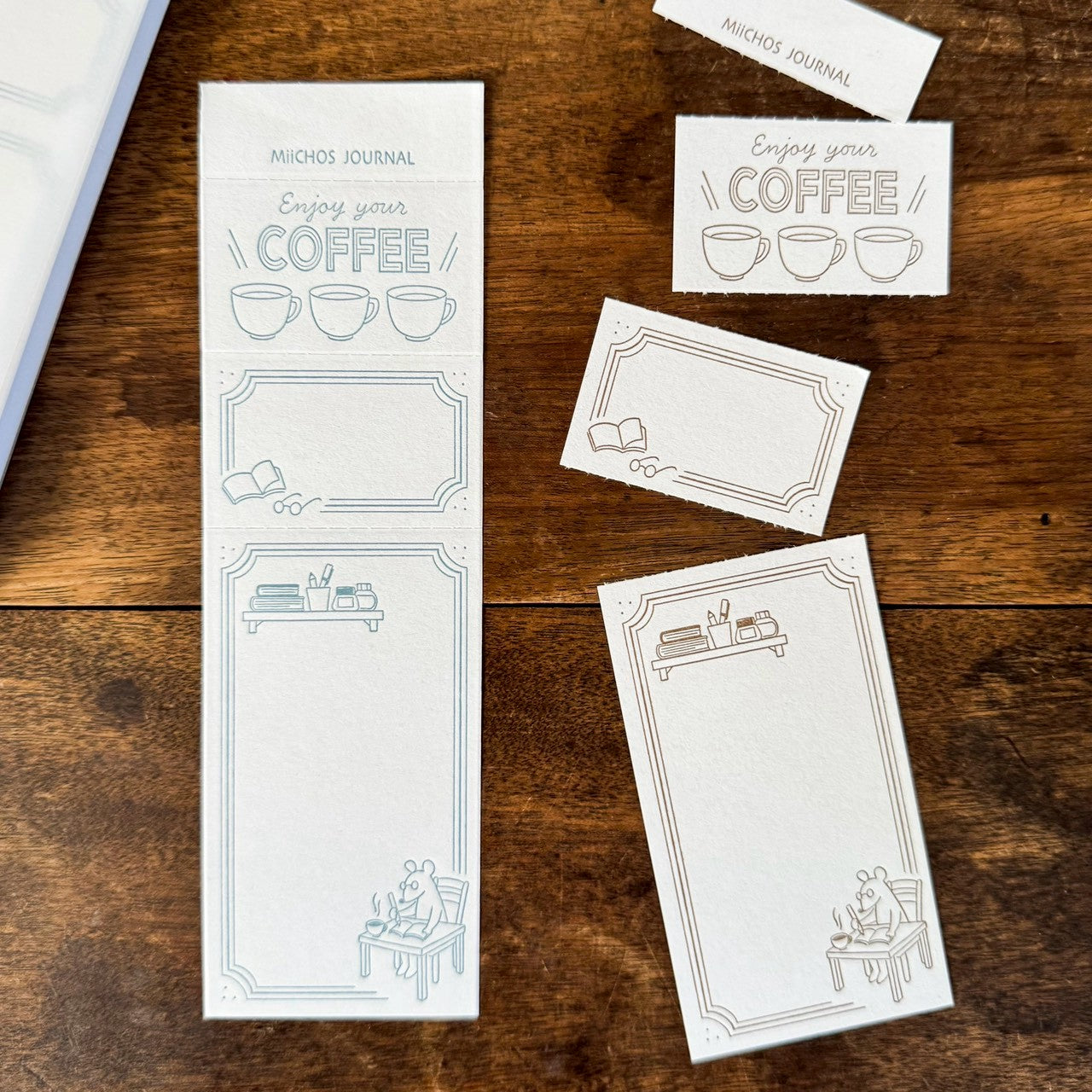 MiiCHOS x CTJF / Letterpress Label Book