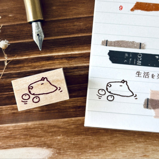 Last Stock Littlelu / Planner Stamp - Capybara