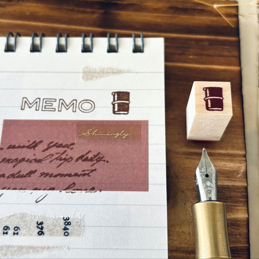 planner rubber stamp