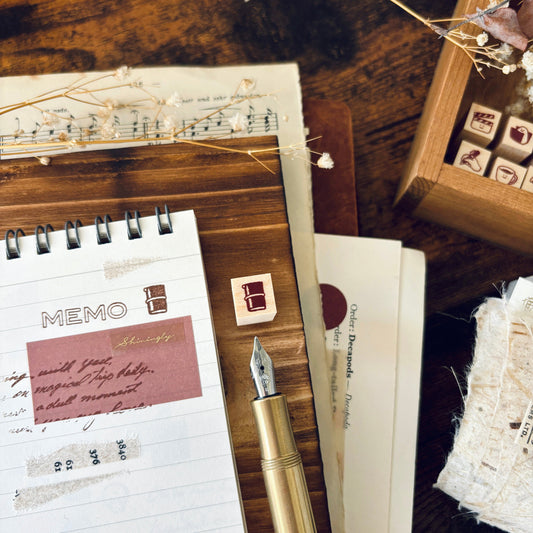 planner rubber stamp