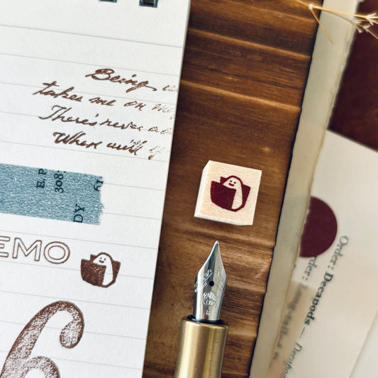 onigiri rubber stamp