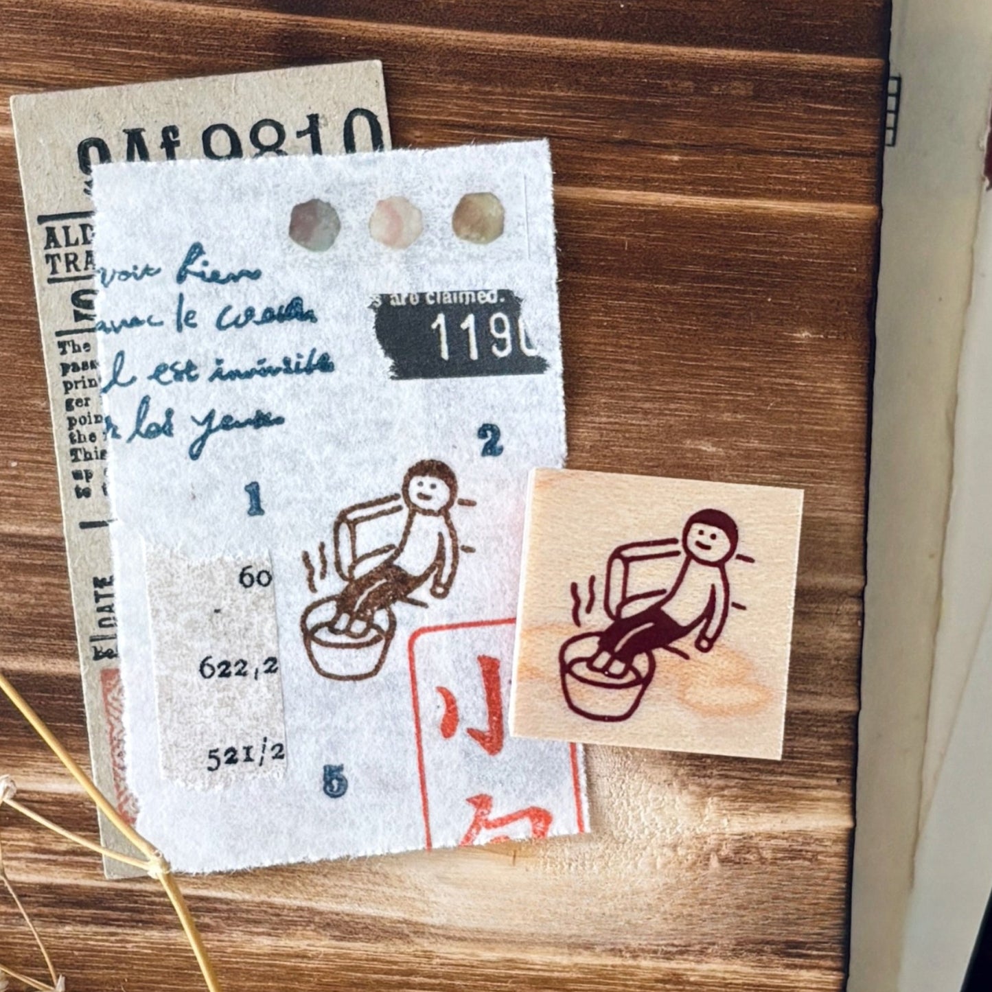 Littlelu / Planner Stamp - Foot Spa