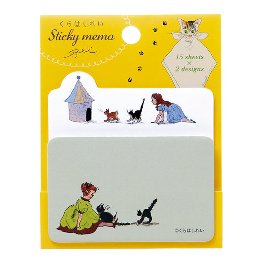 Rei Kurahashi / Sticky Note - My Cats (2 designs)