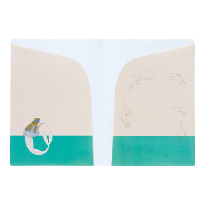 Rei Kurahashi / A5 Pocket Clear Folder - Mermaid