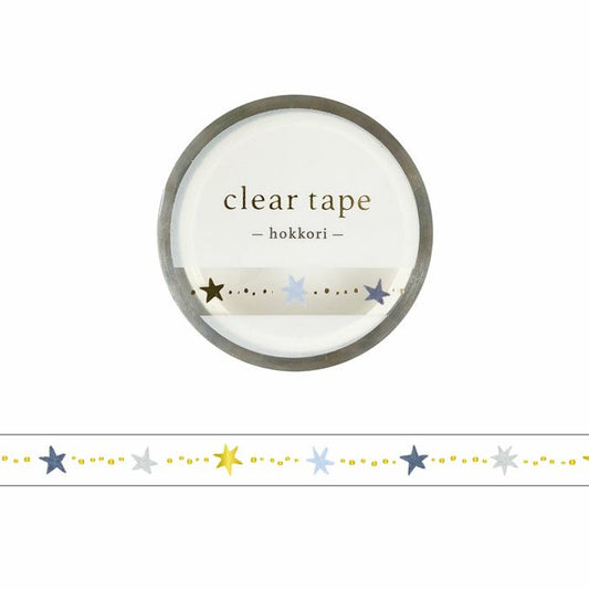 Mind Wave / Shiny Slim Clear Tape - Shiny Stars