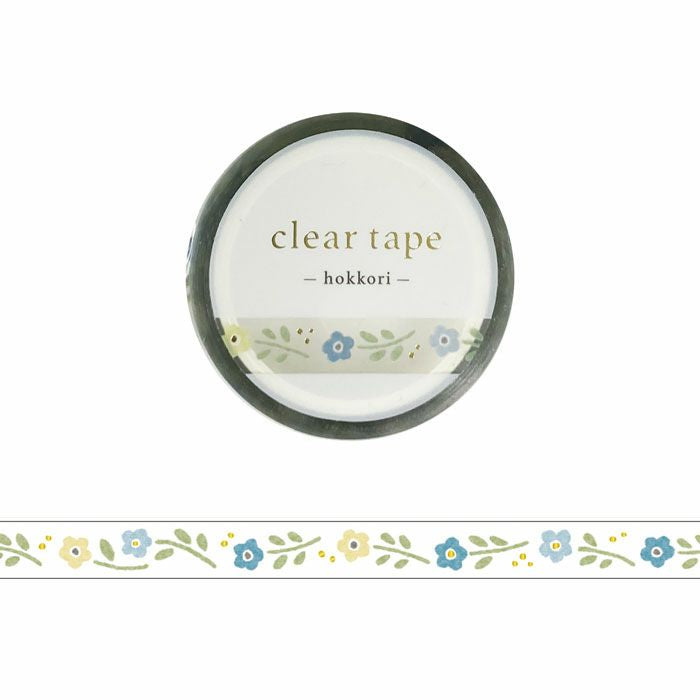 Mind Wave / Shiny Slim Clear Tape - Flower