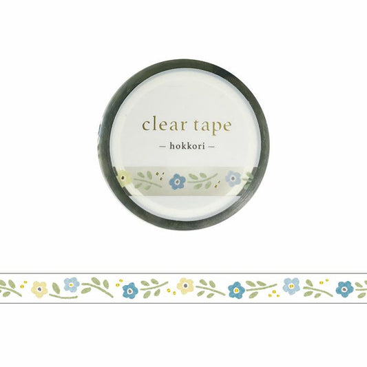 Mind Wave / Shiny Slim Clear Tape - Flower