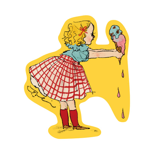 Rei Kurahashi / Vinyl Sticker - Ice Cream