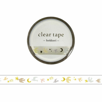 Mind Wave / Shiny Slim Clear Tape - Shiny Birds