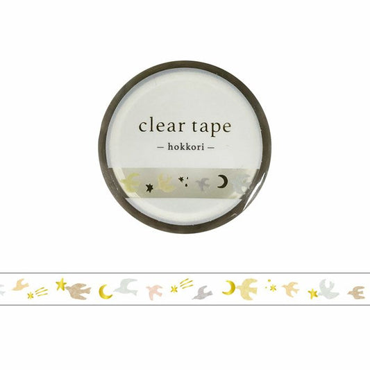 Mind Wave / Shiny Slim Clear Tape - Shiny Birds