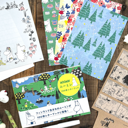 100 Writing Paper Pad - Moomin