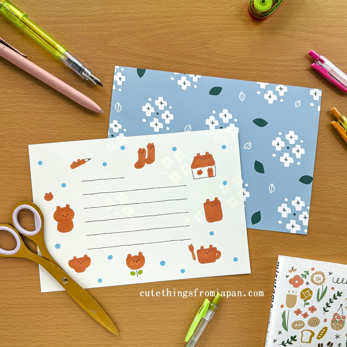 mizutama / 100 Paper Pad - Happy Happy