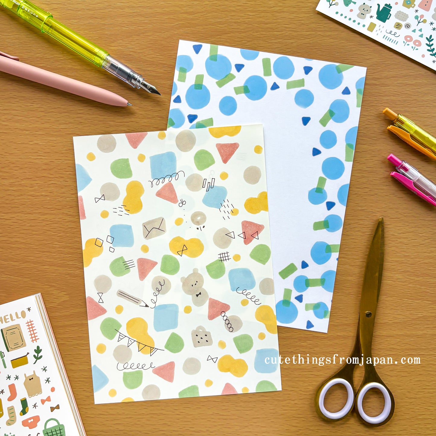 mizutama / 100 Paper Pad - Happy Happy