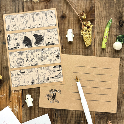 100 Writing Paper Pad - Moomin