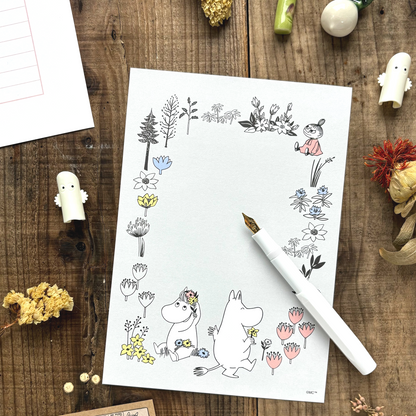 100 Writing Paper Pad - Moomin