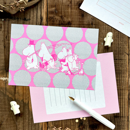 100 Writing Paper Pad - Moomin