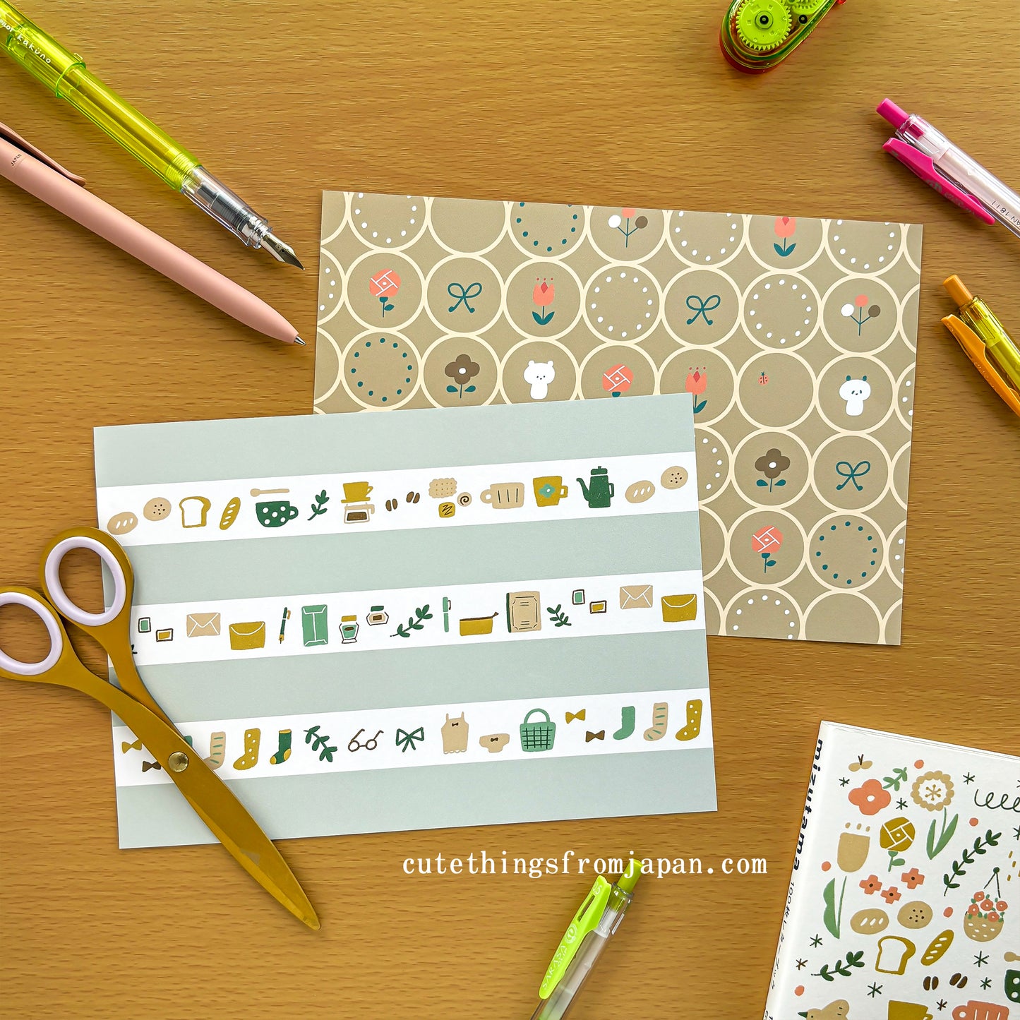 mizutama / 100 Paper Pad - Happy Happy