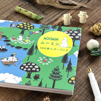 100 Writing Paper Pad - Moomin