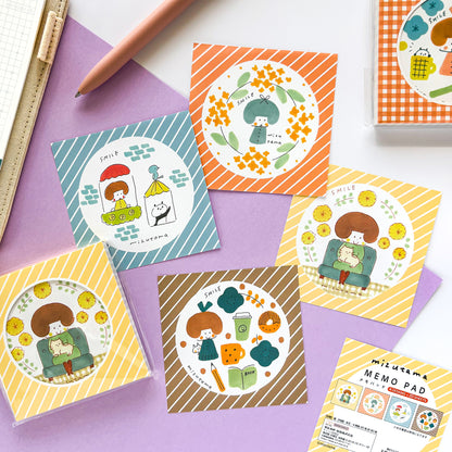 mizutama / Limited Edition / Memo Pad (yellow)