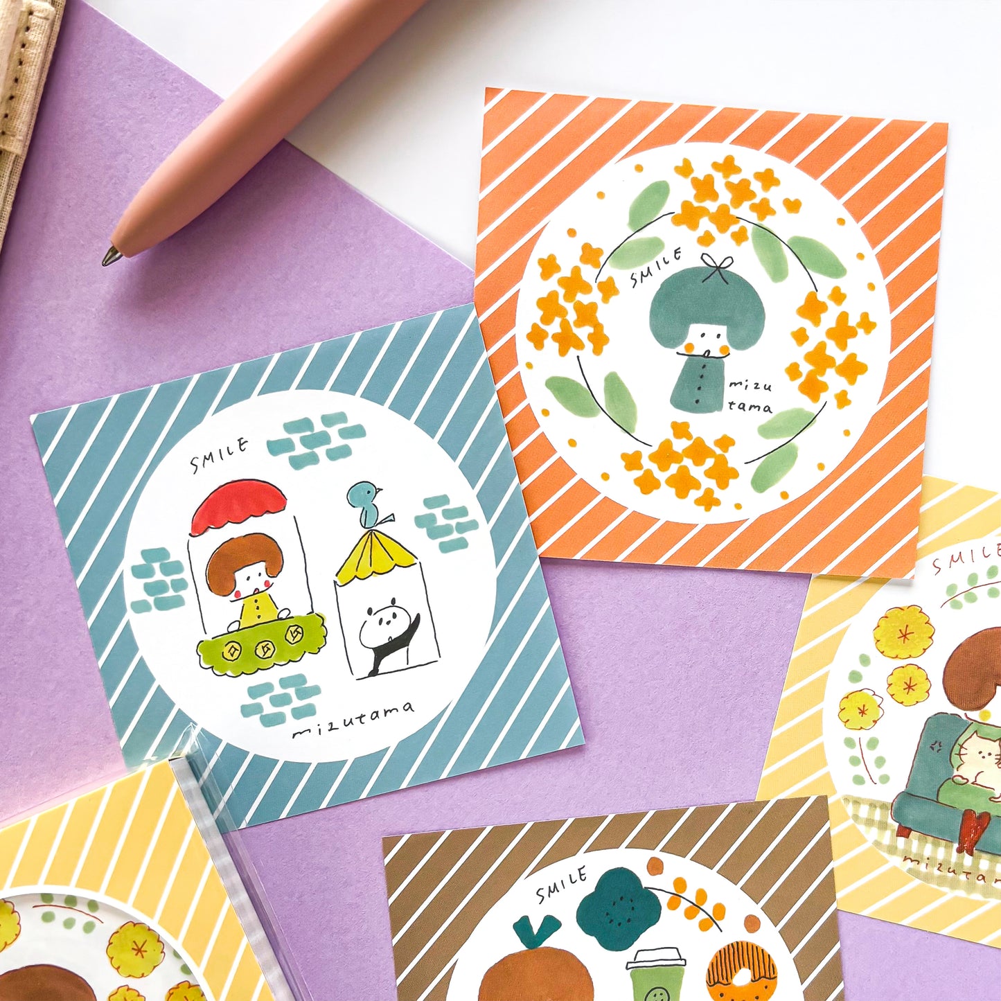 mizutama / Limited Edition / Memo Pad (yellow)