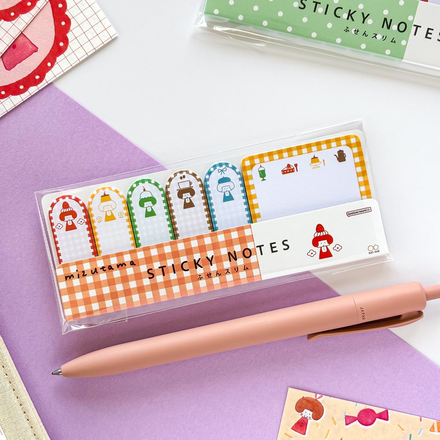 [Last Stock] mizutama / Limited Edition / Sticky Notes - Cafe