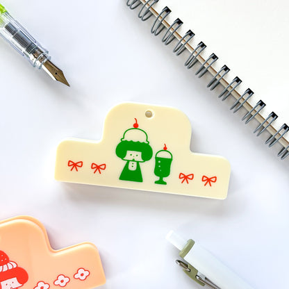 mizutama / Limited Edition / Magnet Paper Clip (white)