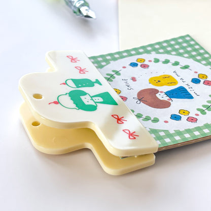 mizutama / Limited Edition / Magnet Paper Clip (white)
