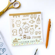 mizutama / Limited Edition / Sticker Book (brown)