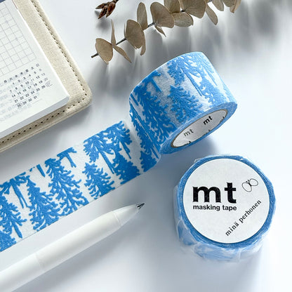 mina perhonen x mt Washi Tape - Flocky metsa