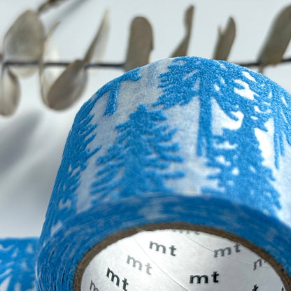 mina perhonen x mt Washi Tape - Flocky metsa