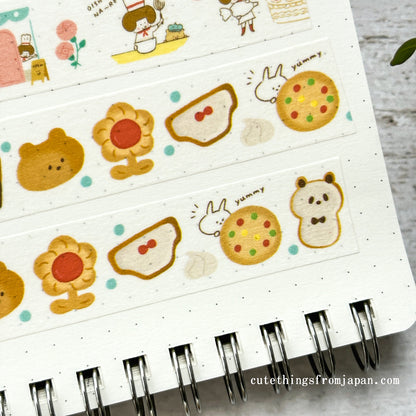 mizutama Washi Tape - Cookies