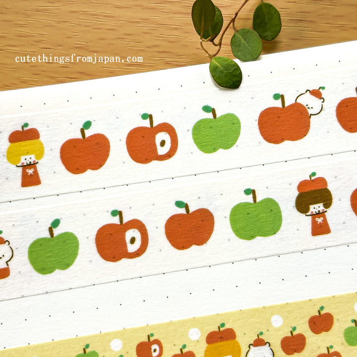 mizutama Washi Tape - Apple