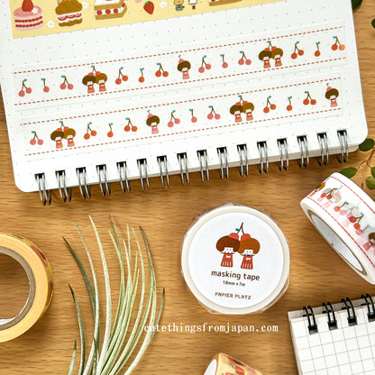 mizutama Washi Tape - Cherry