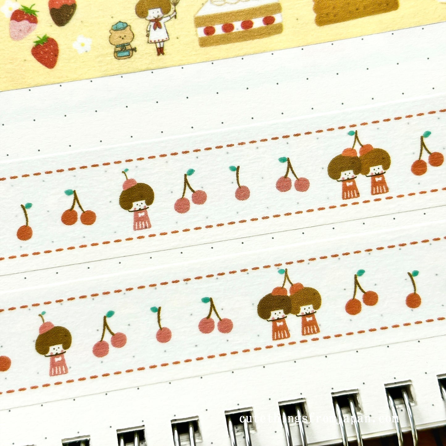 mizutama Washi Tape - Cherry