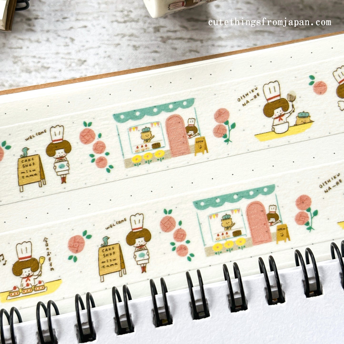 mizutama Washi Tape - Cake Shop