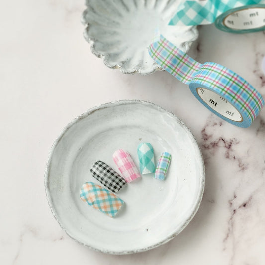 mt Washi Tape - Checkered Pink