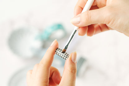 mt Washi Tape - Checkered Blue